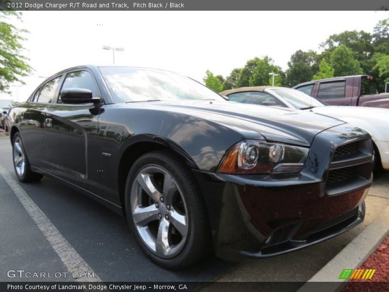 Pitch Black / Black 2012 Dodge Charger R/T Road and Track