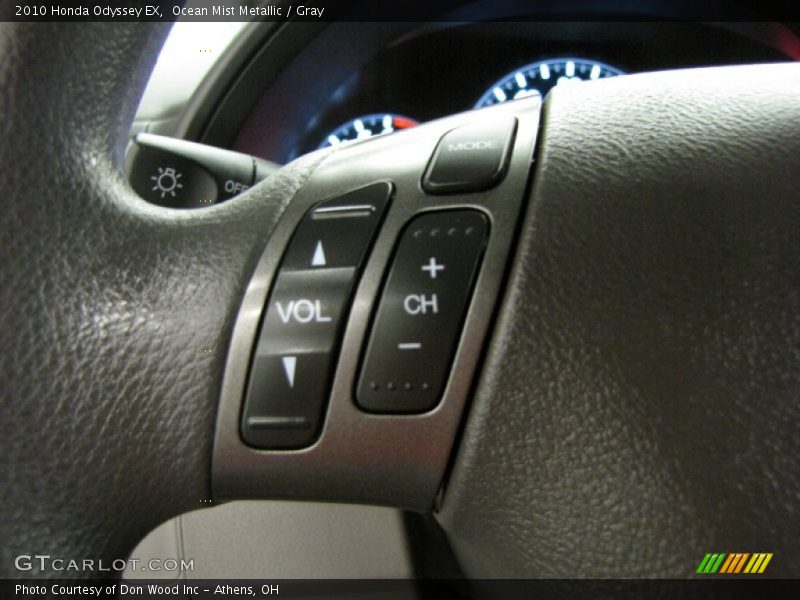 Ocean Mist Metallic / Gray 2010 Honda Odyssey EX