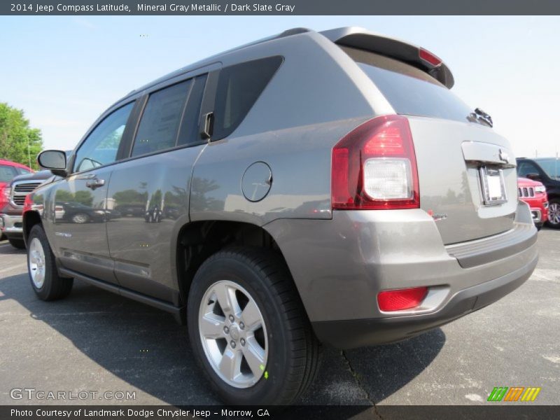 Mineral Gray Metallic / Dark Slate Gray 2014 Jeep Compass Latitude