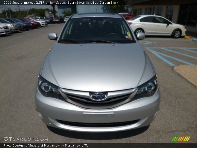 Spark Silver Metallic / Carbon Black 2011 Subaru Impreza 2.5i Premium Sedan
