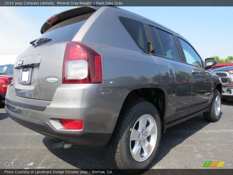 Mineral Gray Metallic / Dark Slate Gray 2014 Jeep Compass Latitude