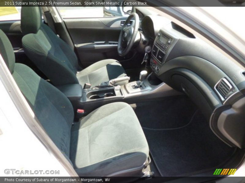 Spark Silver Metallic / Carbon Black 2011 Subaru Impreza 2.5i Premium Sedan
