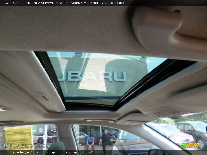 Spark Silver Metallic / Carbon Black 2011 Subaru Impreza 2.5i Premium Sedan