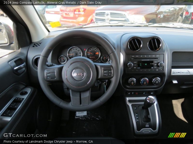 Mineral Gray Metallic / Dark Slate Gray 2014 Jeep Compass Latitude