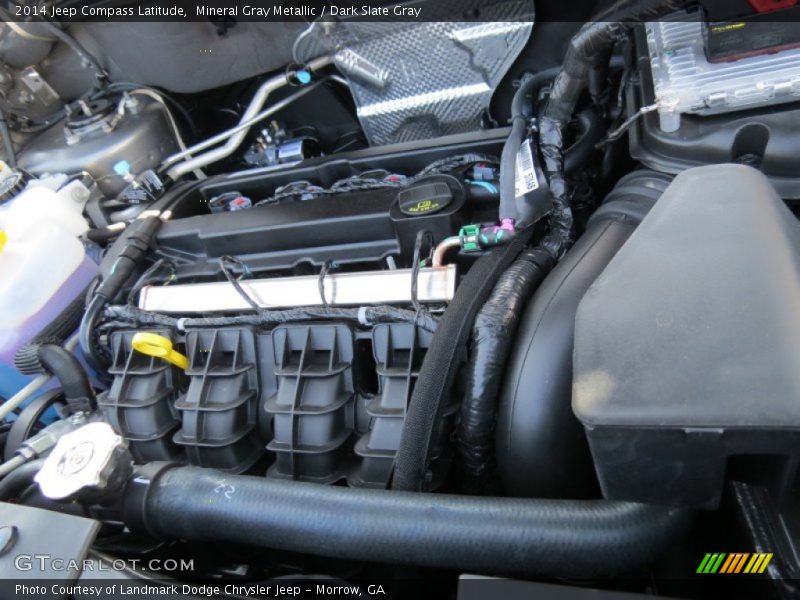 Mineral Gray Metallic / Dark Slate Gray 2014 Jeep Compass Latitude
