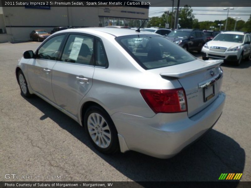 Spark Silver Metallic / Carbon Black 2011 Subaru Impreza 2.5i Premium Sedan