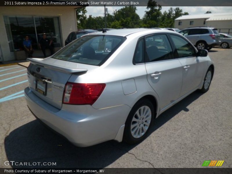 Spark Silver Metallic / Carbon Black 2011 Subaru Impreza 2.5i Premium Sedan