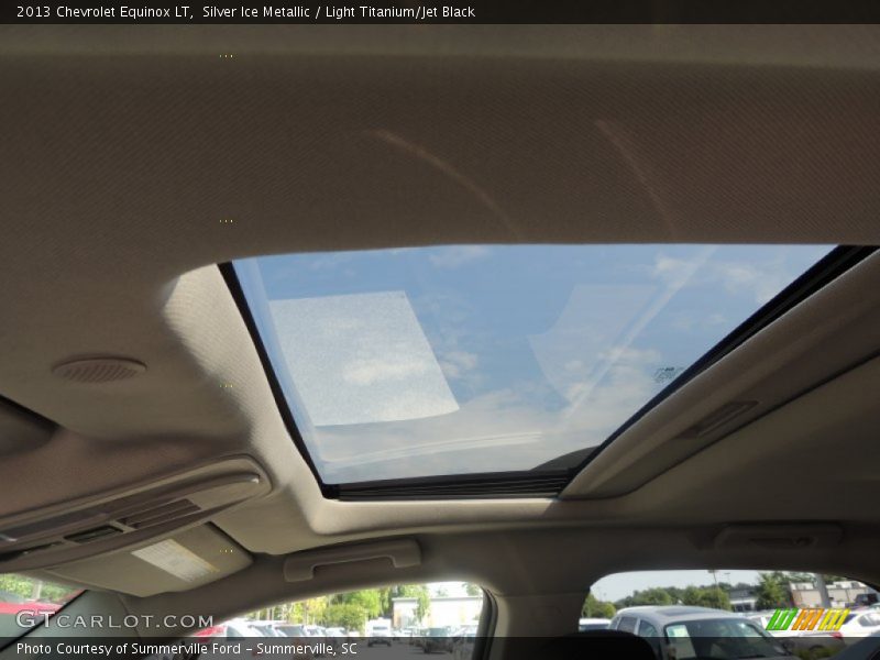Silver Ice Metallic / Light Titanium/Jet Black 2013 Chevrolet Equinox LT