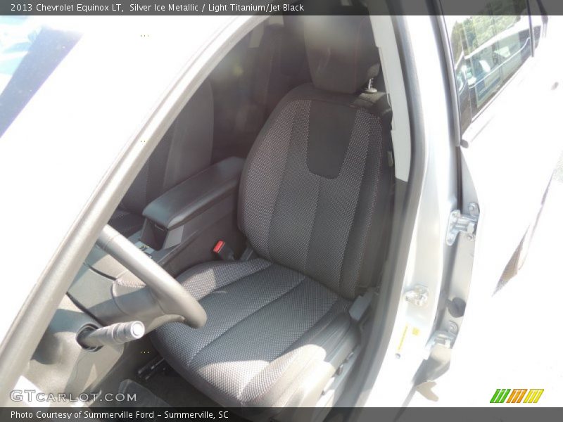 Silver Ice Metallic / Light Titanium/Jet Black 2013 Chevrolet Equinox LT