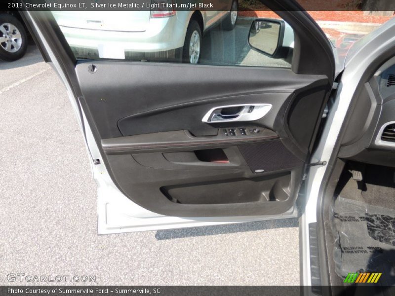 Silver Ice Metallic / Light Titanium/Jet Black 2013 Chevrolet Equinox LT