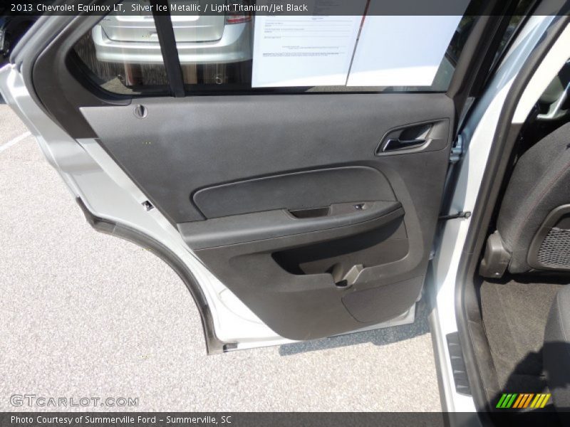 Silver Ice Metallic / Light Titanium/Jet Black 2013 Chevrolet Equinox LT