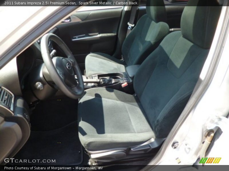 Spark Silver Metallic / Carbon Black 2011 Subaru Impreza 2.5i Premium Sedan