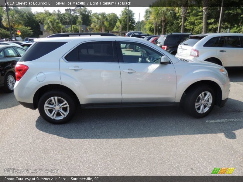 Silver Ice Metallic / Light Titanium/Jet Black 2013 Chevrolet Equinox LT