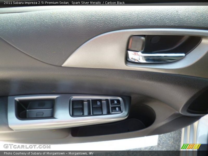 Spark Silver Metallic / Carbon Black 2011 Subaru Impreza 2.5i Premium Sedan
