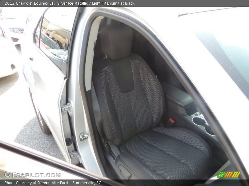Silver Ice Metallic / Light Titanium/Jet Black 2013 Chevrolet Equinox LT