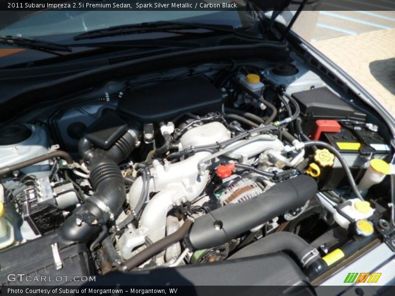 Spark Silver Metallic / Carbon Black 2011 Subaru Impreza 2.5i Premium Sedan