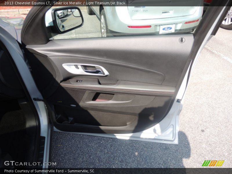Silver Ice Metallic / Light Titanium/Jet Black 2013 Chevrolet Equinox LT