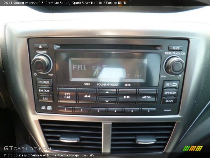 Spark Silver Metallic / Carbon Black 2011 Subaru Impreza 2.5i Premium Sedan