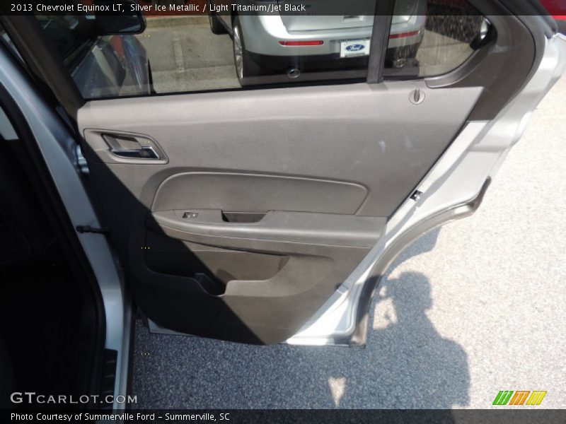 Silver Ice Metallic / Light Titanium/Jet Black 2013 Chevrolet Equinox LT