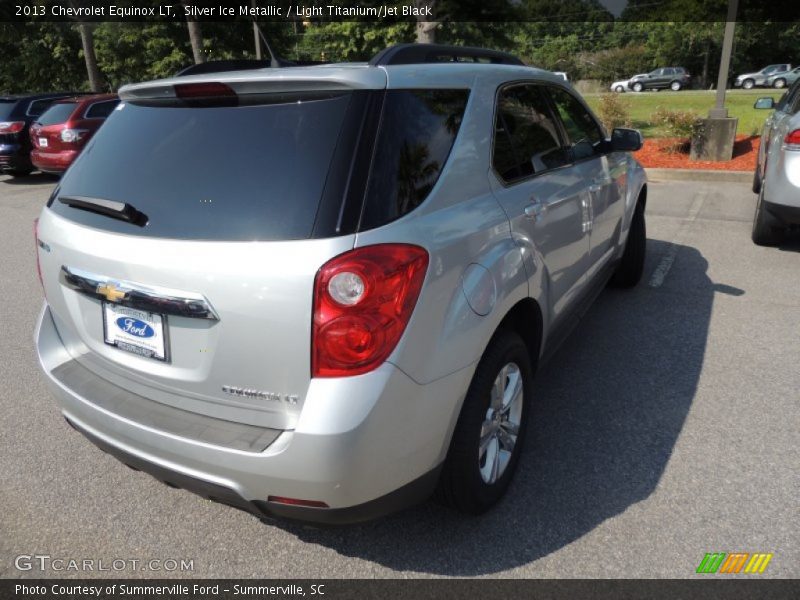 Silver Ice Metallic / Light Titanium/Jet Black 2013 Chevrolet Equinox LT