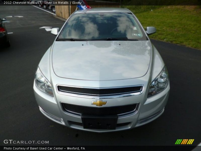 Silver Ice Metallic / Ebony 2012 Chevrolet Malibu LT