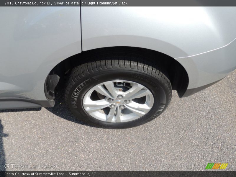Silver Ice Metallic / Light Titanium/Jet Black 2013 Chevrolet Equinox LT