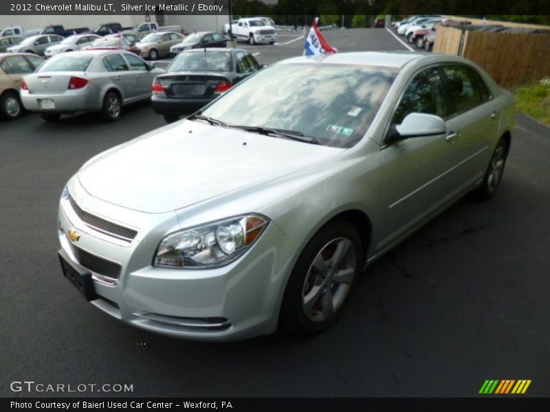 Silver Ice Metallic / Ebony 2012 Chevrolet Malibu LT