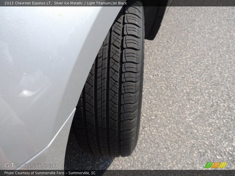 Silver Ice Metallic / Light Titanium/Jet Black 2013 Chevrolet Equinox LT