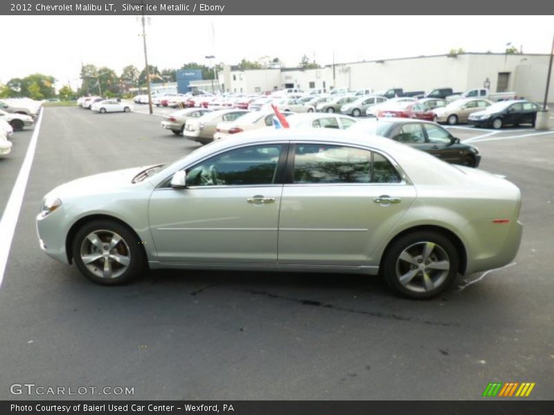 Silver Ice Metallic / Ebony 2012 Chevrolet Malibu LT