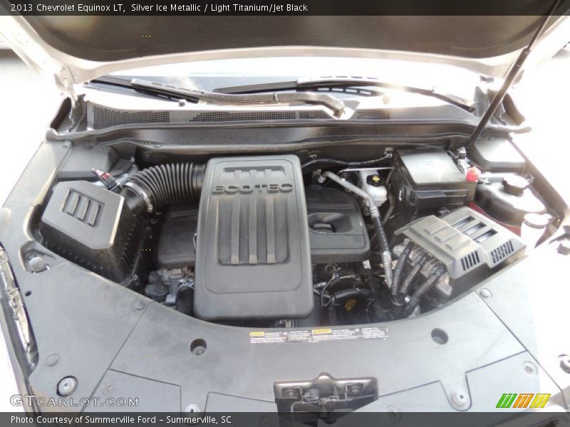 Silver Ice Metallic / Light Titanium/Jet Black 2013 Chevrolet Equinox LT