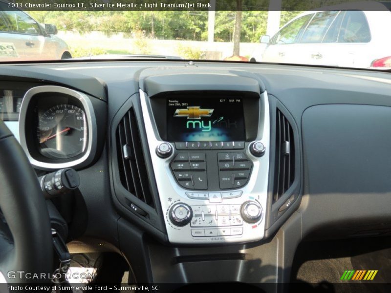 Silver Ice Metallic / Light Titanium/Jet Black 2013 Chevrolet Equinox LT