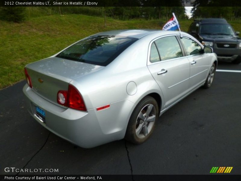 Silver Ice Metallic / Ebony 2012 Chevrolet Malibu LT