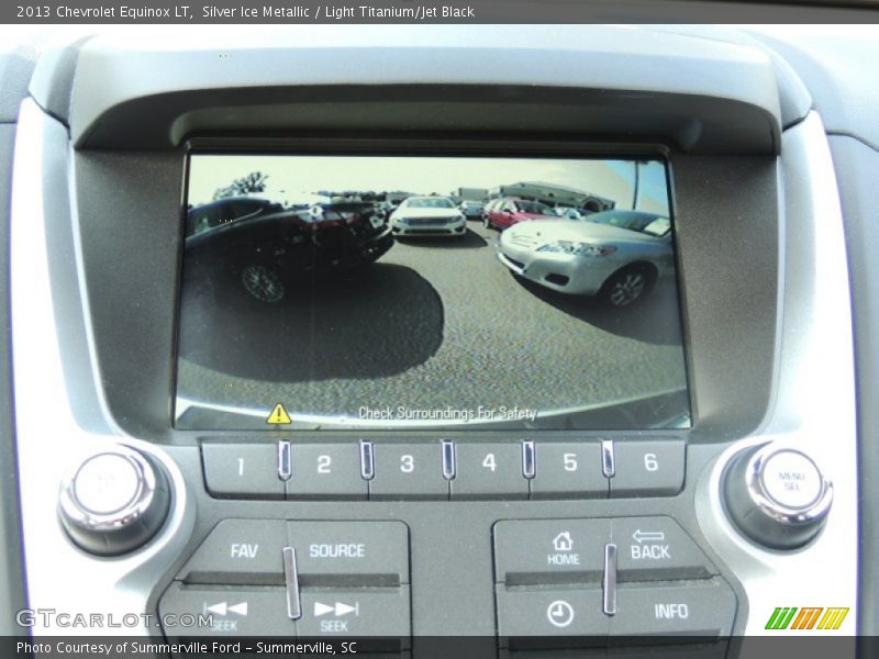 Silver Ice Metallic / Light Titanium/Jet Black 2013 Chevrolet Equinox LT