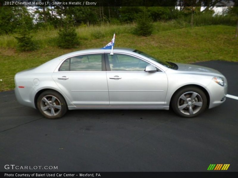 Silver Ice Metallic / Ebony 2012 Chevrolet Malibu LT