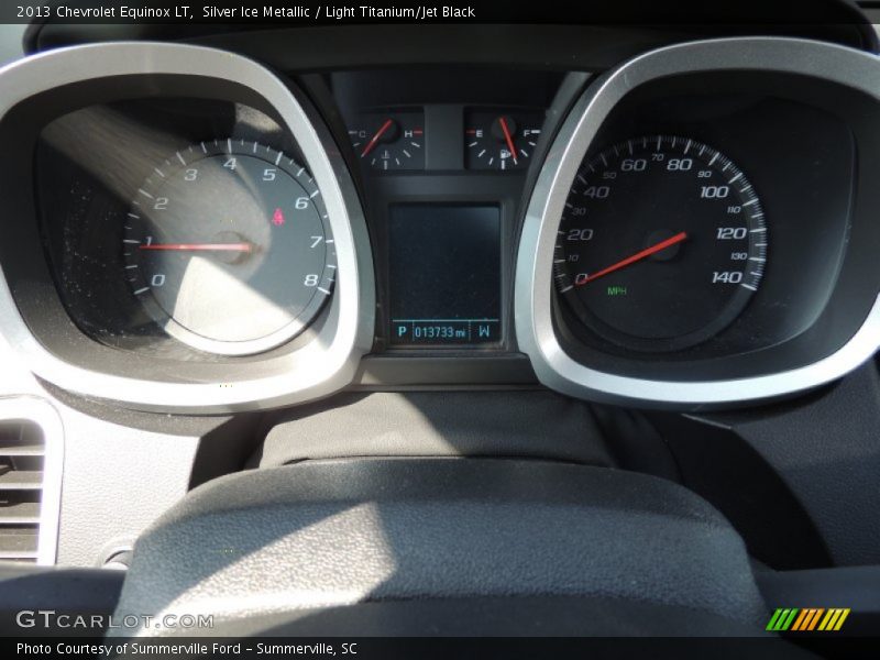 Silver Ice Metallic / Light Titanium/Jet Black 2013 Chevrolet Equinox LT