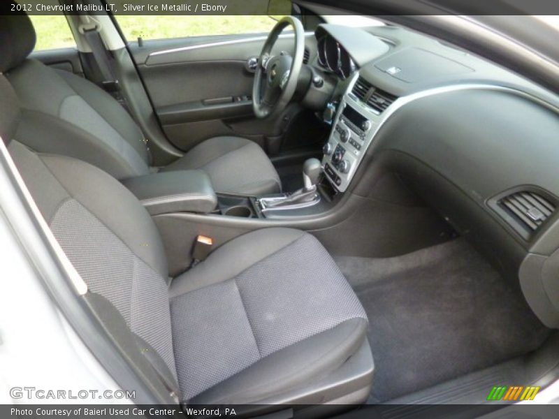 Silver Ice Metallic / Ebony 2012 Chevrolet Malibu LT