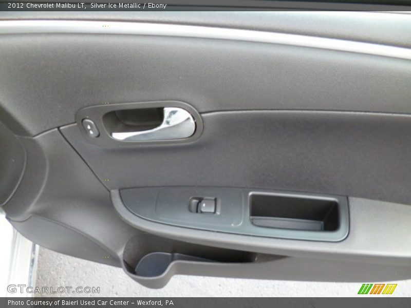 Silver Ice Metallic / Ebony 2012 Chevrolet Malibu LT