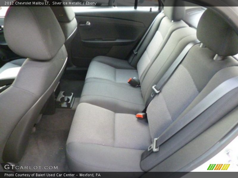 Silver Ice Metallic / Ebony 2012 Chevrolet Malibu LT