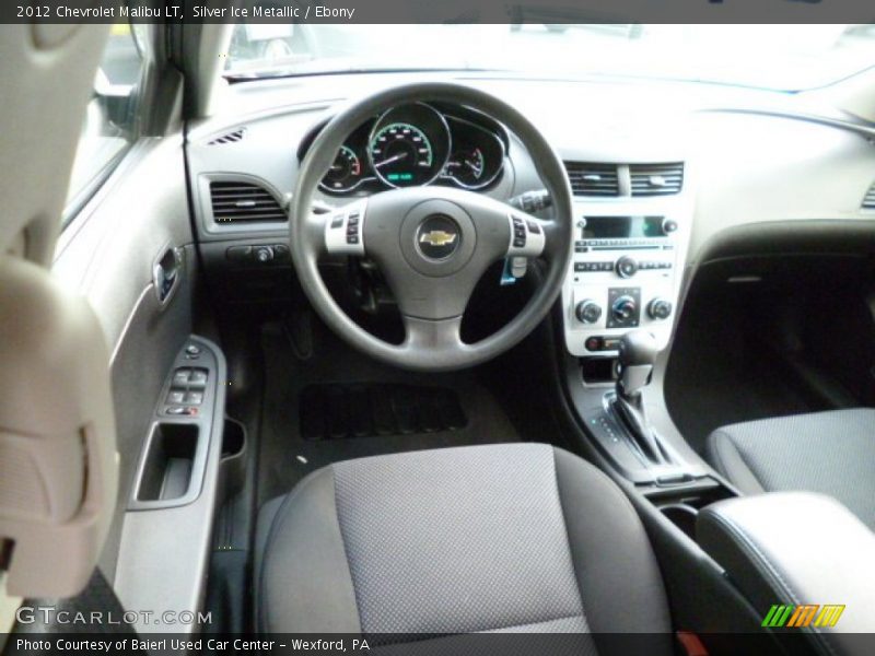 Silver Ice Metallic / Ebony 2012 Chevrolet Malibu LT