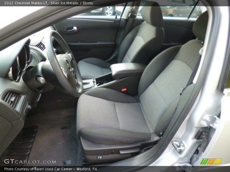 Silver Ice Metallic / Ebony 2012 Chevrolet Malibu LT