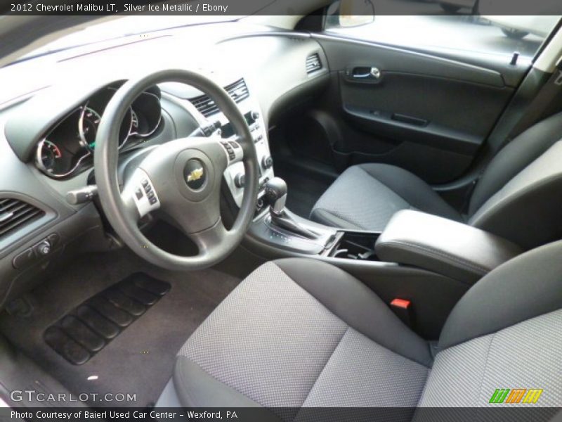 Silver Ice Metallic / Ebony 2012 Chevrolet Malibu LT