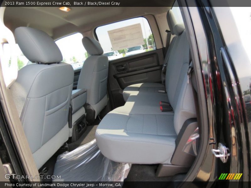 Black / Black/Diesel Gray 2013 Ram 1500 Express Crew Cab