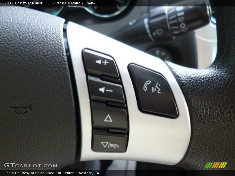Silver Ice Metallic / Ebony 2012 Chevrolet Malibu LT