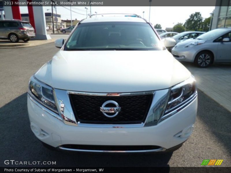 Moonlight White / Almond 2013 Nissan Pathfinder SV 4x4