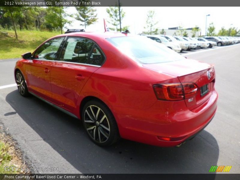 Tornado Red / Titan Black 2012 Volkswagen Jetta GLI