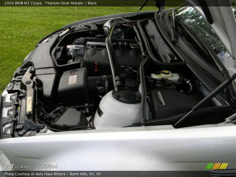Titanium Silver Metallic / Black 2004 BMW M3 Coupe