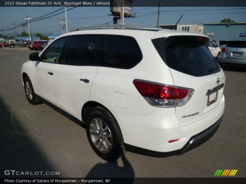 Moonlight White / Almond 2013 Nissan Pathfinder SV 4x4