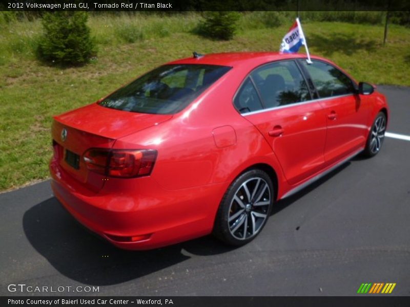 Tornado Red / Titan Black 2012 Volkswagen Jetta GLI