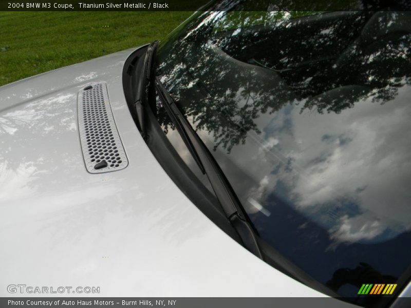 Titanium Silver Metallic / Black 2004 BMW M3 Coupe