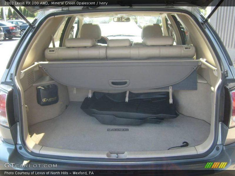 Mineral Green Opalescent / Ivory 2002 Lexus RX 300 AWD